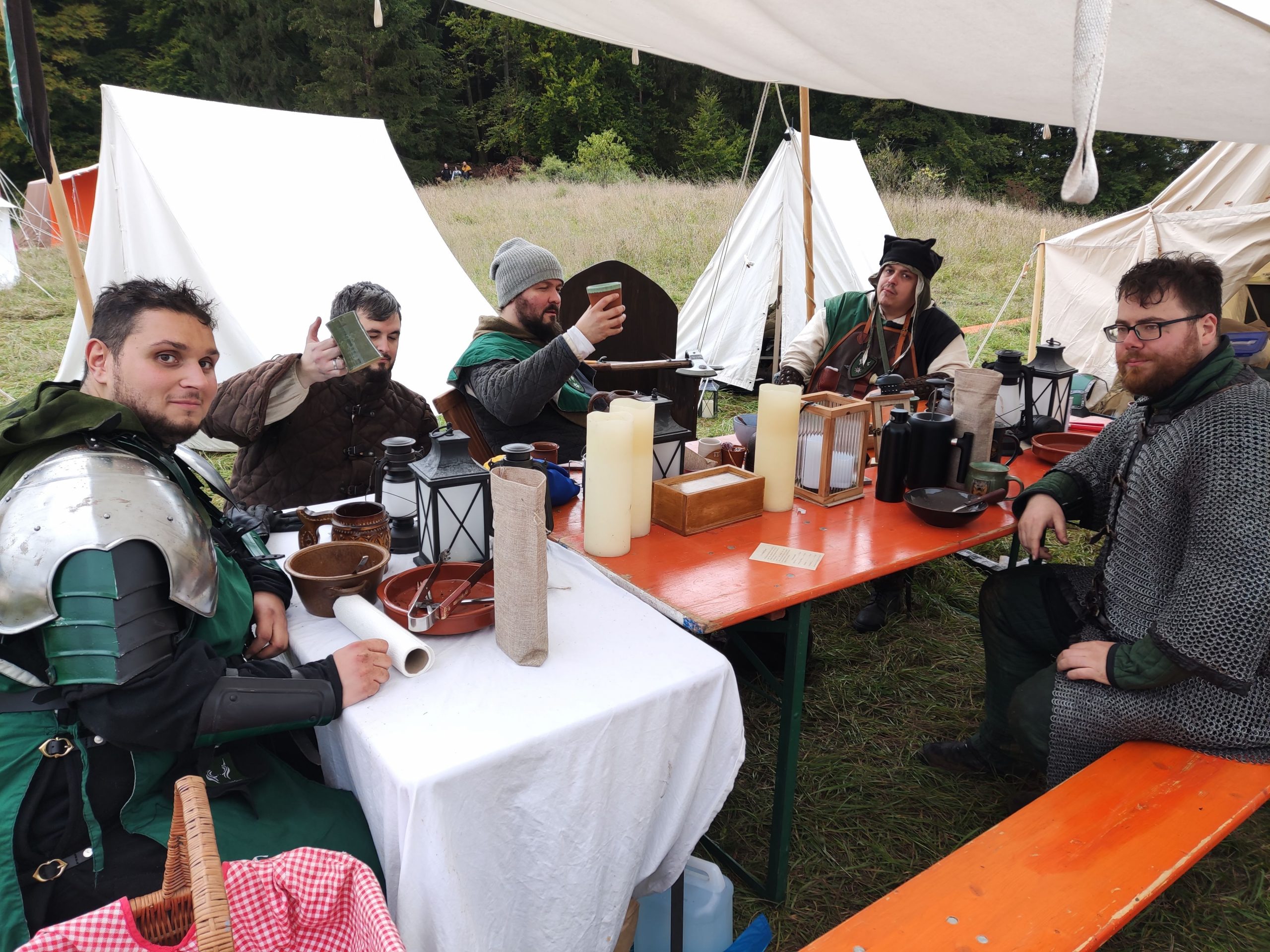 Kurz durchatmen zwischen den Aufträgen