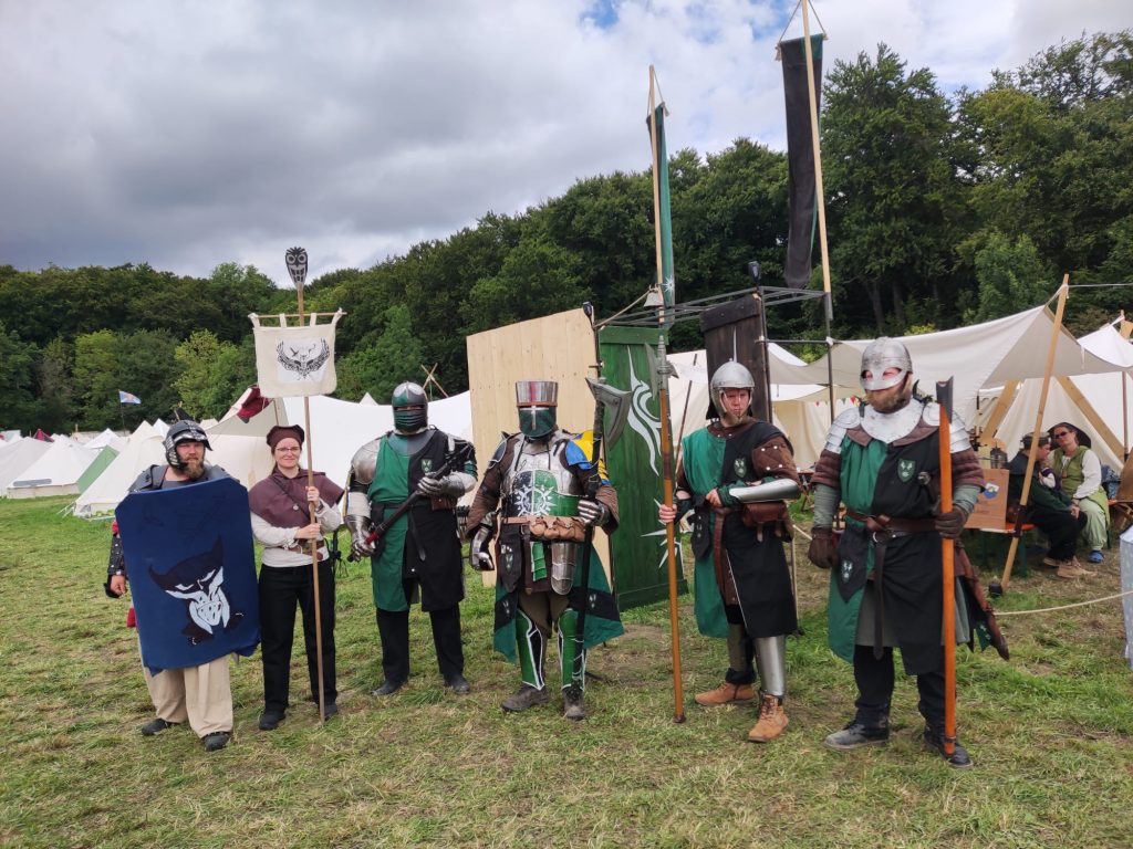 Karkasen und ein Teil der Flügelspitzen vor der Endschlacht