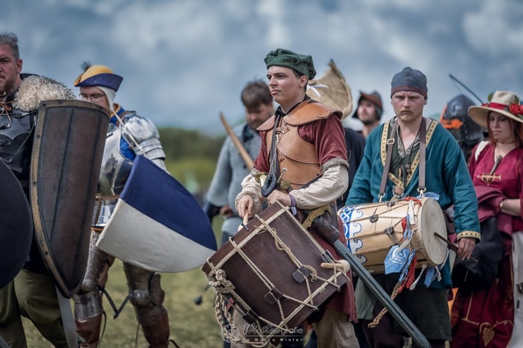 Pawel als Trommler beim Auszug des Grauen Heeres © Wintergrafie - by Marco Winter